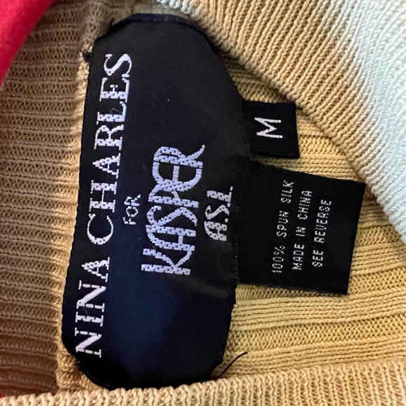 NINA CHARLES FOR KASPER ASL Top - Picture 3 of 3